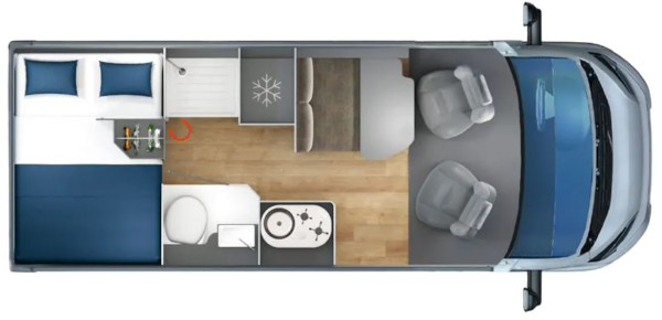 City Campervan - ( 2+1 pers)!