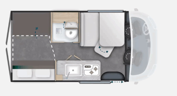 City Campervan - ( 2+1 pers)!